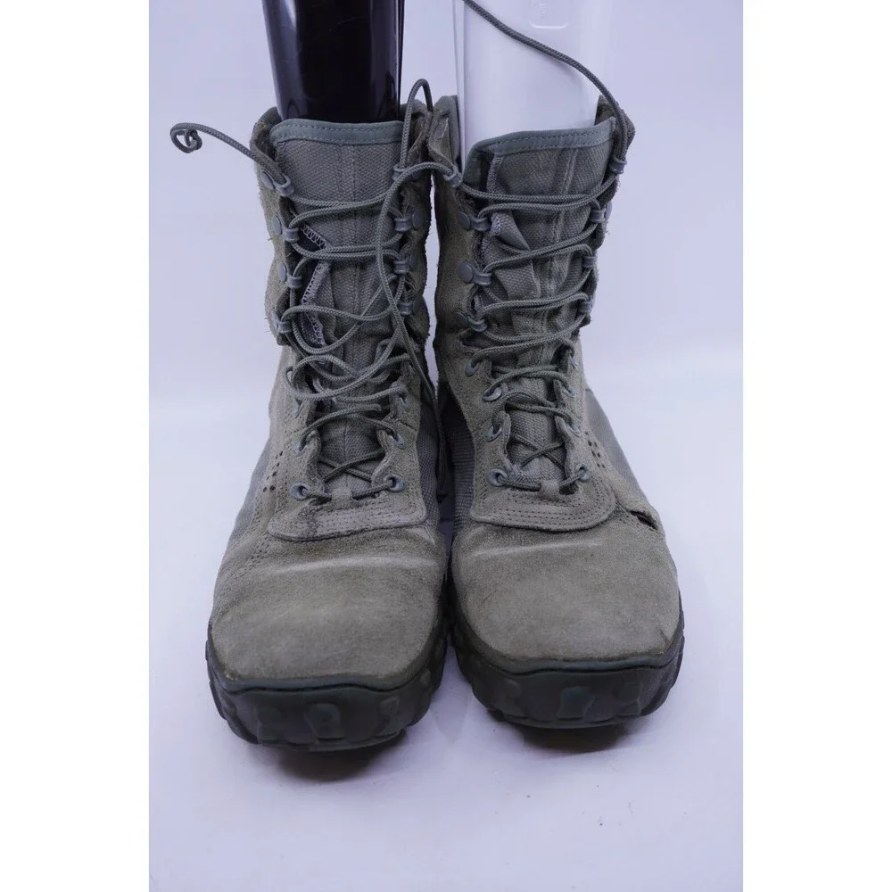 Rocky S2V Combat Boots Men's 13 Green USA Special Ops Tactical Military Leather